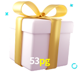 Receba seus bônus de boas-vindas no 53pg